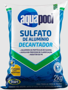 AQUAPOOL Sulfato DE Alumínio Decantador Granulado